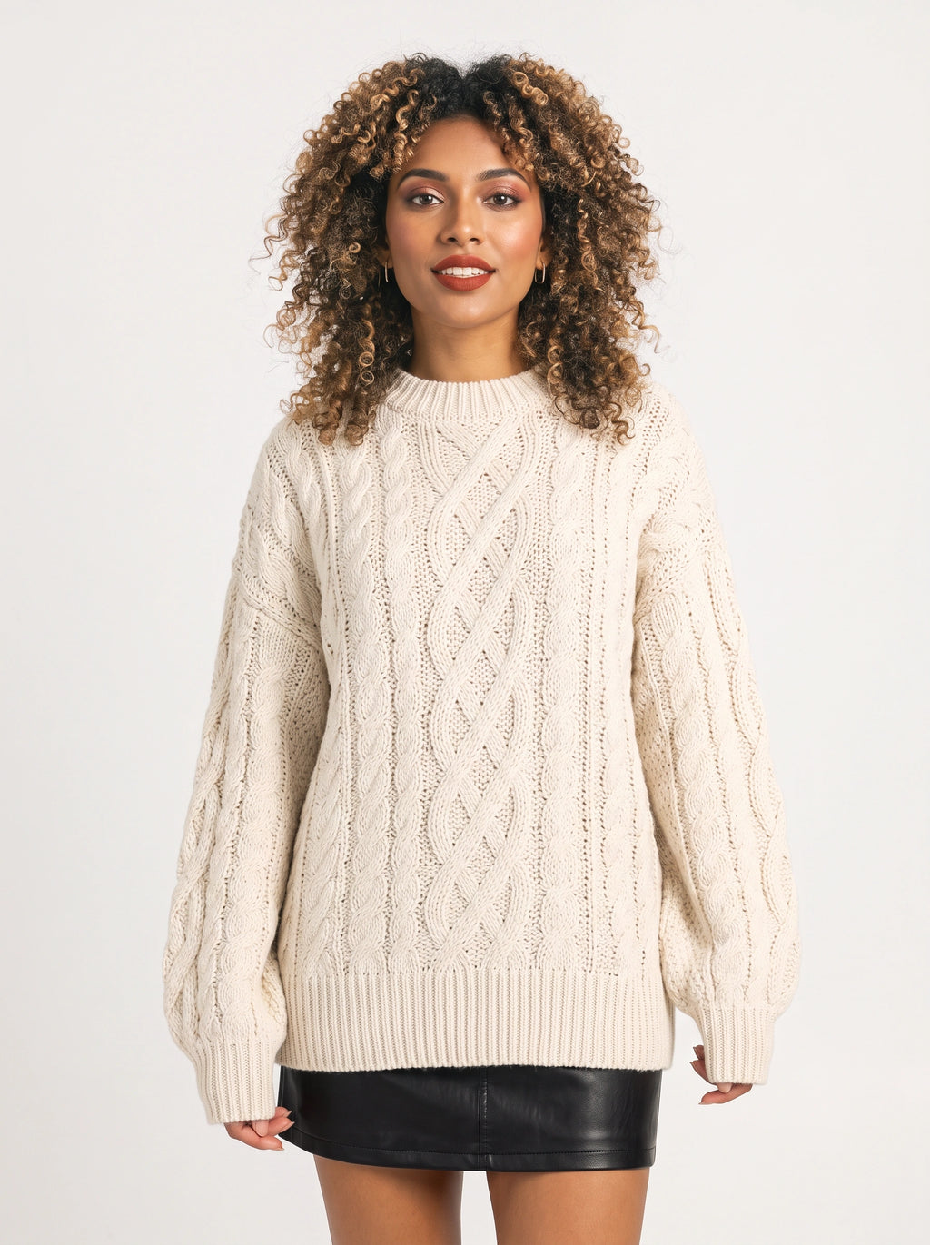 Ruevale Premium Knit Cashmere Sweater - Womens Authentic Cashmere Knit Sweater Premium