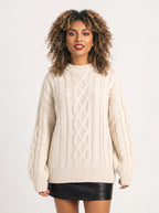 Ruevale Premium Knit Cashmere Sweater - Womens Authentic Cashmere Knit Sweater Premium